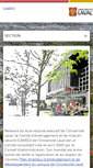 Mobile Screenshot of cameo.ulaval.ca