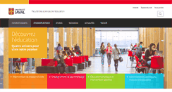 Desktop Screenshot of fse.ulaval.ca