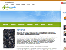 Tablet Screenshot of bioaerosols.ulaval.ca