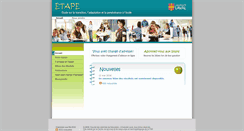 Desktop Screenshot of etape.fse.ulaval.ca
