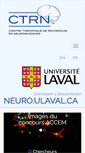 Mobile Screenshot of neurosciences.ulaval.ca