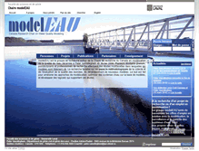 Tablet Screenshot of modeleau.fsg.ulaval.ca