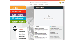 Desktop Screenshot of com.ulaval.ca