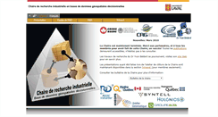 Desktop Screenshot of mdspatialdb.chair.scg.ulaval.ca