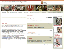 Tablet Screenshot of cierl.ulaval.ca
