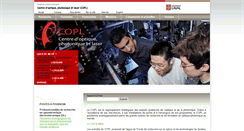 Desktop Screenshot of copl.ulaval.ca