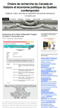 Mobile Screenshot of histoirequebec.chaire.ulaval.ca