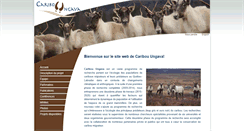 Desktop Screenshot of caribou-ungava.ulaval.ca
