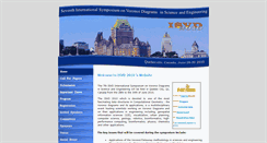 Desktop Screenshot of isvd2010.scg.ulaval.ca