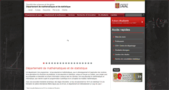 Desktop Screenshot of mat.ulaval.ca