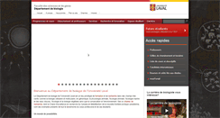 Desktop Screenshot of bio.ulaval.ca