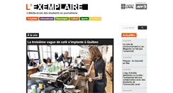 Desktop Screenshot of exemplaire.com.ulaval.ca