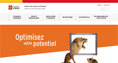 Desktop Screenshot of bve.ulaval.ca