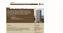 Desktop Screenshot of grpc.psy.ulaval.ca