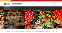 Desktop Screenshot of ant.ulaval.ca