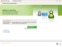 Tablet Screenshot of bv.fsa.ulaval.ca