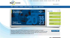 Desktop Screenshot of inaf.ulaval.ca