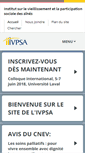 Mobile Screenshot of ivpsa.ulaval.ca