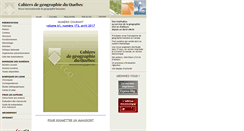 Desktop Screenshot of cgq.ulaval.ca