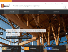 Tablet Screenshot of ffgg.ulaval.ca