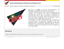 Tablet Screenshot of giref.ulaval.ca