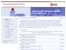 Tablet Screenshot of dectechniques.ulaval.ca