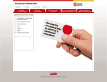 Tablet Screenshot of dc.ulaval.ca
