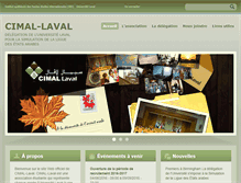 Tablet Screenshot of cimal.hei.ulaval.ca