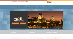 Desktop Screenshot of cede.fd.ulaval.ca